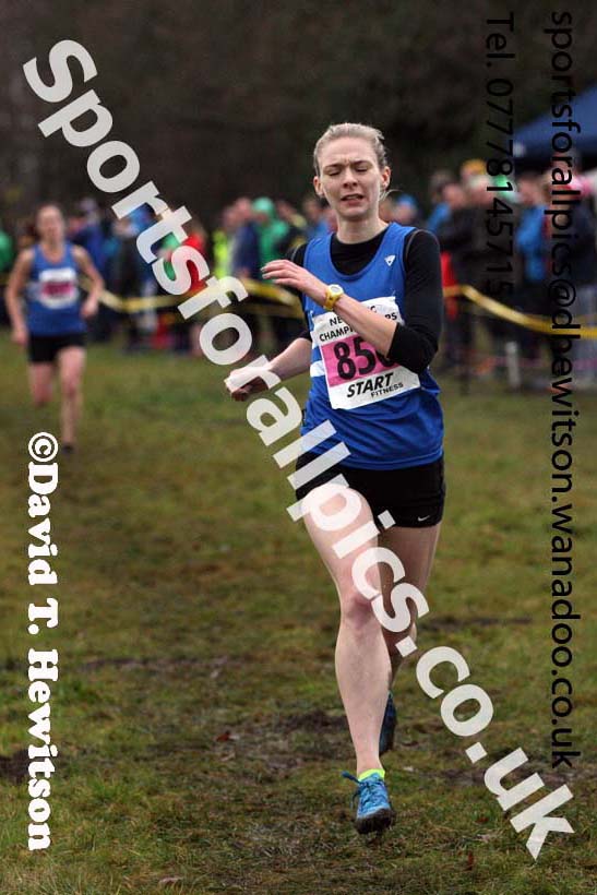 Senior womens North Eastern Cross Country, Aykley Heads, Durham. Photo: David T. Hewitson/Sports for All Pics